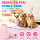 Ultrasonic Bark Deterrent Device for Small Dogs – 25kHz Gentle Frequency, 50ft Range, Rechargeable Manual Trainer, Pain-Free Training & Behavior Aid for Indoor/Outdoor Use（Pink）