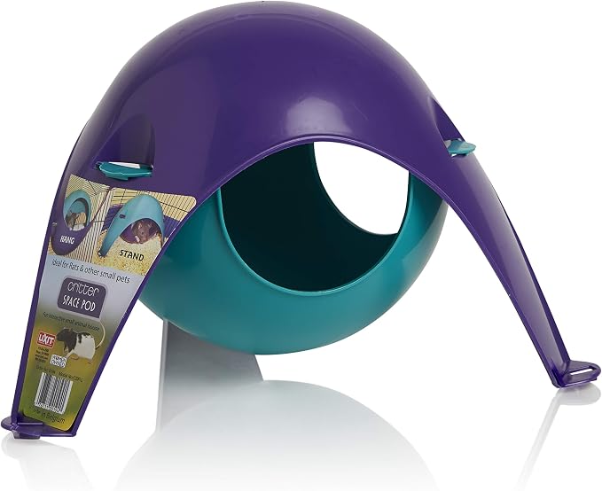 Lixit Critter Space Pod, Perfect for Small Animals, Large
