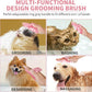 Professional 7 in 1 Dog Paw Cleaner for Dogs & Cats - Includes 1 Portable Paw Washer, 1 Bath Brush, 2 Dog Toothbrushes and 3 Absorbent Towels Note: Fits Paws up to 2 Inches Wide (Small, Light Pink)
