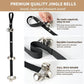 Luckyiren Upgraded Puppy Bells Dog Doorbells for Door Knob/Potty Training/Go Outside-Dog Bells for Puppies Dogs Doggy Doggie Pooch Pet Cat for Dog Lovers-Premium Quality-3 Snaps for Length Adjustment