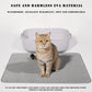 Cat Litter Mat, Double Layer Cat Litter Box Mat (30x22 Inch, Khaki)