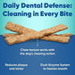 C.E.T. Enzymatic Oral Hygiene Chews for Dogs, Tartar Control, Extra Small