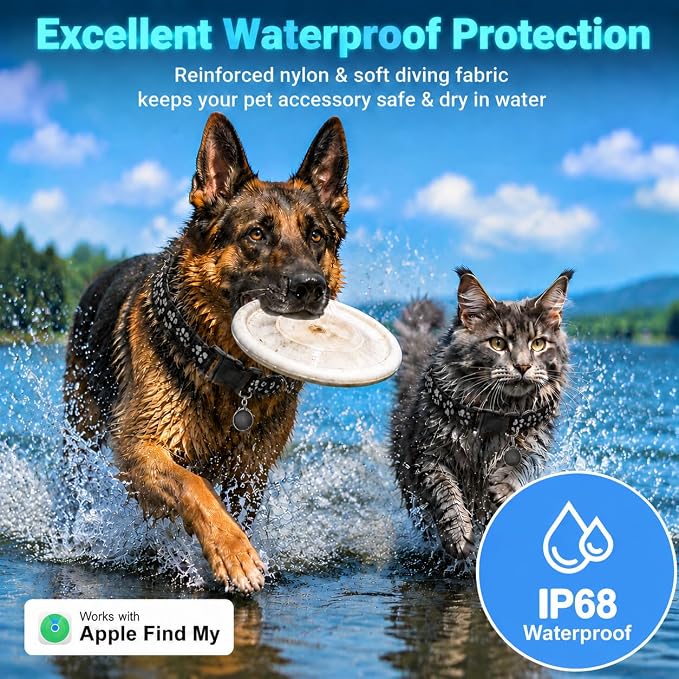 GPS Tracker for Dogs/Cats, Real-Time Tractive GPS Tracker Device