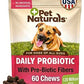 Pet Naturals of Vermont 60 Daily Probiotic Chew for Dogs