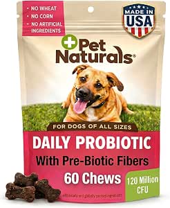 Pet Naturals of Vermont 60 Daily Probiotic Chew for Dogs
