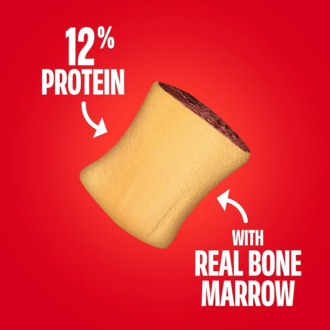 Milk-Bone MaroSnacks Small Dog Treats with Real Bone Marrow, 40 Oz.