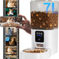 Frienhund Automatic Cat Feeder with 2K Camera: 5G WiFi Automatic Dog Feeder with Night Vision,Cat Food Dispenser with 7L Large Food Storage Container for Multiple Pet,Detachable for Easy Clean -29 Cup