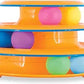 Catstages Tower of Tracks Interactive Cat Toy, 6 Spinning Balls, 10" x 5.3"