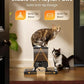 oneisall Automatic Cat Feeder for 2 Cats Pets, Timed Cat Food Dispenser