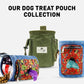 INSPECTOR TAIL Dog Treat Pouch for Training, Drawstring Bag, Hands Free