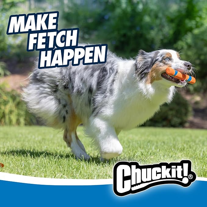 Chuckit! Ultra Fetch Stick Interactive Dog Toy, 12in, All Breeds