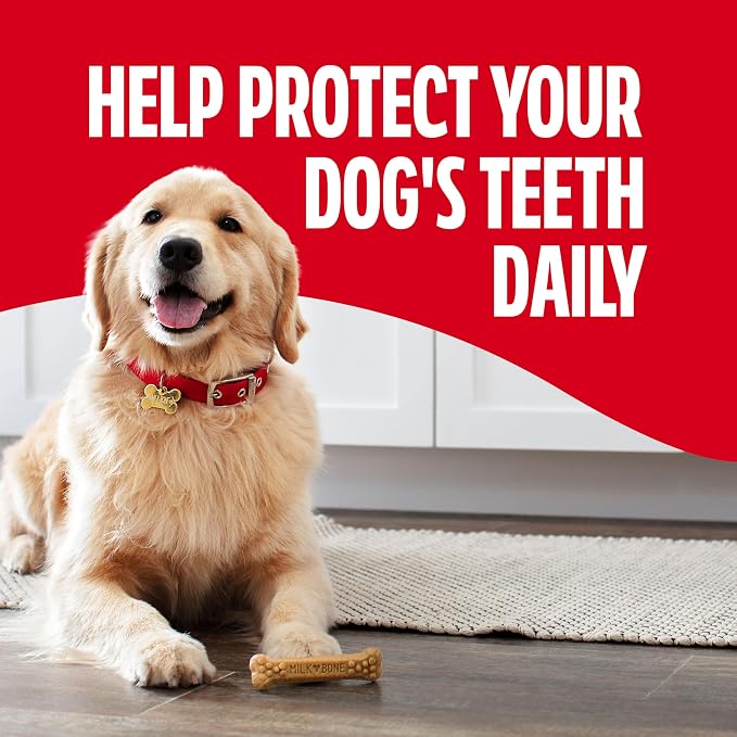 Milk-Bone Brushing Chews Large Daily Dental Dog Treats, 33.7 oz Bag