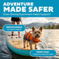Outward Hound Granby Splash Dog Life Jacket, Life Vest, Orange, X-Small