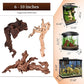 majoywoo Natural Driftwood for Aquarium Decor Fish Tank Decor Reptile Decor