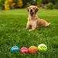 Outward Hound Squeaker Ballz Tennis Ball Dog Toy, Medium, 2.5", 4‑Pack