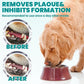 MEDUWEDU Dental Care Finger Wipes 60 Counts,Teeth Cleaning Finger Wipes for Dogs & Cats,Reduces Plaque & Supports Oral Freshness, Coconut Scent