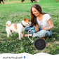 lesotc Dog Water Bottle, Portable Water Dispenser with Bowl, Leak Proof Pet Travel Squeeze Bottle, Puppy Essentials Dog Stuff Accessories for Outdoor Walking, Hiking, Camping