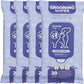 Pets XL Hypoallergenic Lavander Dog Grooming Cleaning Cloths 4 Pack