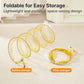 Potaroma Spiral Tunnel Cat Toy, Self Play Collapsible Spring Kitten Tunnel