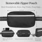 iYoShop Hands Free Dog Leash with Zipper Pouch, Large, 25-120 lbs, Black