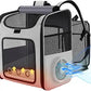 Smart Cat Backpack Carrier with Cooling Fan & Heating Pad