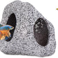 Ameliade Betta Fish Tank Rock Cave Decor Aquarium Accessories, Medium