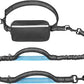 iYoShop Hands Free Dog Leash with Zipper Pouch, Large, 25-120 lbs, Black
