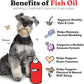 Fish Oil for Dogs, Healthy Skin & Coat Salmon Pollock Liquid Omega 3, 64 oz