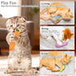 ETEKYER Catnip Cat Toys for Indoor Cats, Vegetable Shape 5 Pack