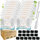 34 Pcs Cat Water Fountain Filters Replacement Compatible with VEKEN 95oz/2.8L Cat Water Fountain Filters Automatic Dog Water Fountain Filters Pet Fountain