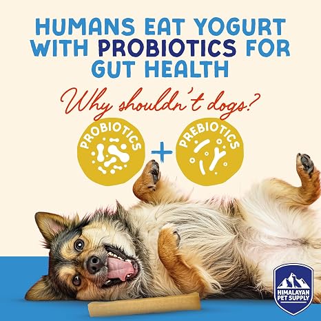 Himalayan Dog Chew Yogurt Sticks, Probiotic Dog Treats, Original, 5 Treats