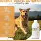 Salmon Oil for Dogs and Cats, 32 oz - Omega-Rich Supplement for Healthy Skin & Coat, Joint & Immune Support - All-Natural Fish Oil Liquid - Premium Pet Care, Made in USA