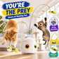 CATPICK Interactive Cat Toy for Indoor Cats, Automatic Flying Bird Toy