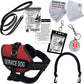 ActiveDogs Full Service Dog Kit with Service Dog Vest Harness & ID Holder