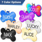 GoTags Stainless Steel Pet ID Tags, Personalized Dog Tags and Cat Tags