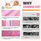 Seiyierr Dog Playpen, Portable Pet Play Pen Foldable Carrying Case, Puppy Pens Outsid for Small Cat Indoor/Outdoor, Removable Mesh Shade Cover