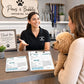 Cat Pet Dog Grooming Cards Groomer Information Check-in Cards for Dog Cat
