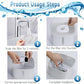 34 Pcs Cat Water Fountain Filters Replacement Compatible with VEKEN 95oz/2.8L Cat Water Fountain Filters Automatic Dog Water Fountain Filters Pet Fountain