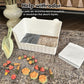 Large Rabbit Litter Box Bunny Potty Training Corner Litter Pan Comes with Liners Rabbit Pee Pads, Small Animal Bedding Toilet for Guinea Pig, Ferret, Hamster, Bunnies (White)