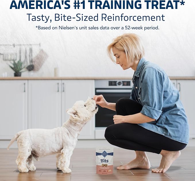 Blue Buffalo Bits Salmon Training Treats, 4 oz