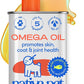 Native Pet Omega 3 Fish Oil for Dogs & Cats – Wild Alaskan Salmon Oil for Dogs Skin and Coat, Supports Joints, Heart & Shedding – Fast-Absorbing Omega 3 6 9 Liquid Supplement – 8oz