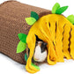 Guinea Pig Hideout, Fleece Tunnel House Small Pet Cage Accessories