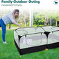 Small Animals Playpen,Pet Cage Tent Large Chicken Run Coop with Detachable Bottom Breathable Transparent Mesh Walls, Foldable Pet Enclosure for Puppy Kitten Rabbits Indoor Outdoor Playpen