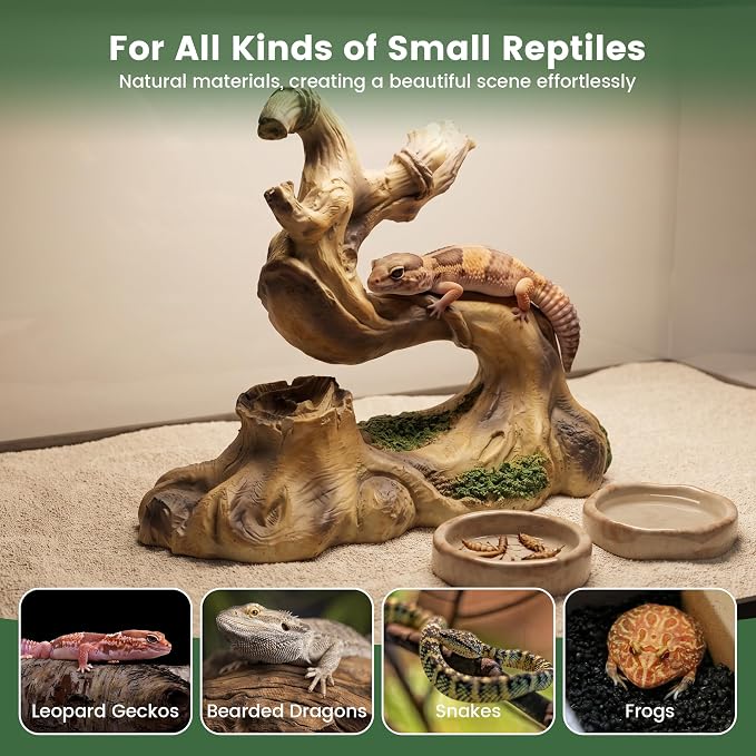 Reptile Hide Resin, Tree Stump Bent