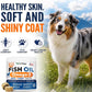 Omega 3 for Dogs - 250 Fish Oil Chews for Dog Shedding & Allergy Relief