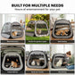 LAFYETTE. - US Based, Portable Cat Playpen, Trapezoidal Stable Design, Foldable Pet Tent for Indoor Outdoor Use, Cat Dog Play Enclosure, Kitten Puppy Kennel Crate, Pet House, Easy Setup, 33" x 26.5"