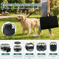 Dog Playpen, Portable Cat Playpen Crate Indoor for Dogs Cats Rabbits, Foldable Small Animal Guinea Pigs Bunny Cage Enclosure for Outdoor, Pop Up Dogs Cats Tent Kennel with Carrying Case, Grey