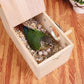 YJJKJ Wood Parakeet Nest Box with Bird Water Feeder, Breeding Bird Cage House for Lovebirds Cockatiel Parrotlets Budgerigar Small Parrot