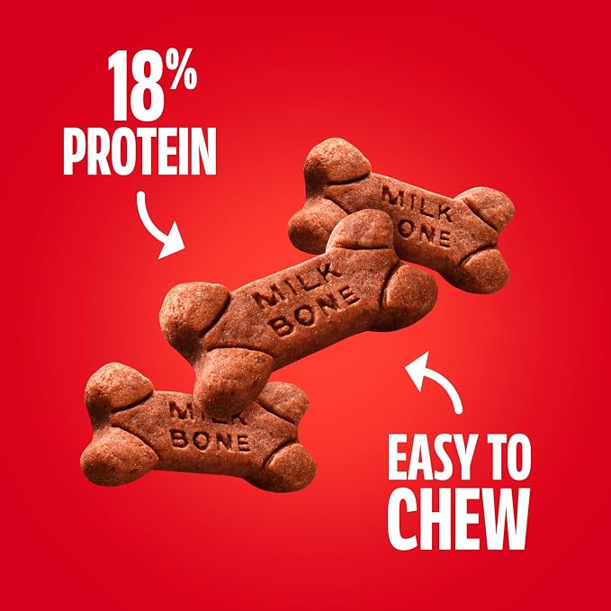 Milk-Bone Soft & Chewy Dog Treats, 25 Oz. Canister