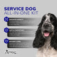 ActiveDogs Full Service Dog Kit with Service Dog Vest Harness & ID Holder